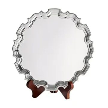 Swatkins Silver Plated Chippendale Tray 200mm