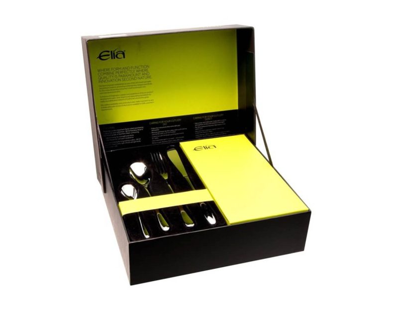 Elia 44 Piece Cutlery Set Lime Gift Box