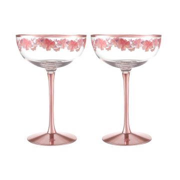 Maxwell & Williams Camilla Coupe Glass 280ML Set of 2 gift Boxed