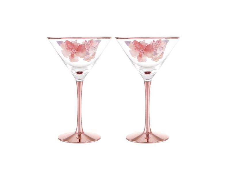 Maxwell & Williams Camilla Martini Glass 280ML Set of 2 Gift Boxed