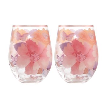 Maxwell & Williams Camilla Stemless Glass 560ML Set of 2 Gift Boxed