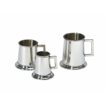 Wentworth Set of Three Mini Tankard Measures