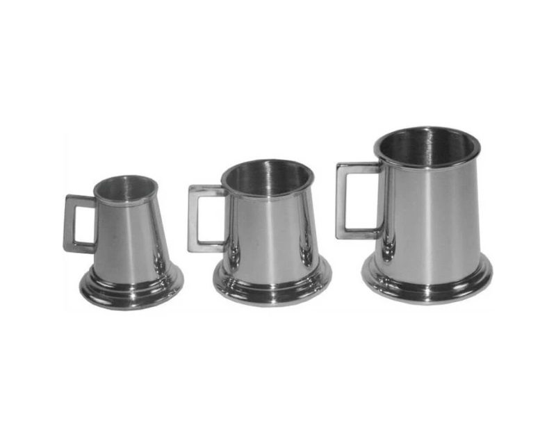 Wentworth Set of Three Mini Tankard Measures