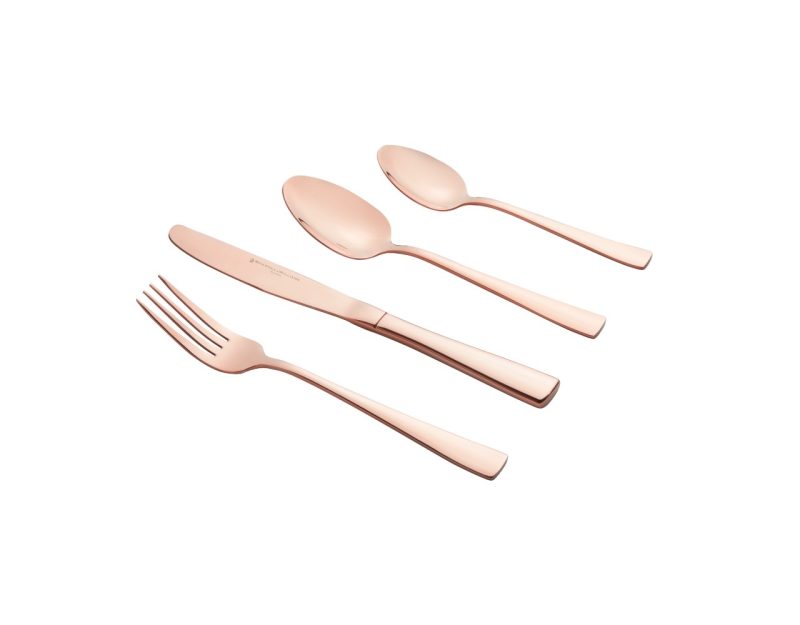 Maxwell & Williams Arden Cutlery Set 16pc Copper Gift Boxed