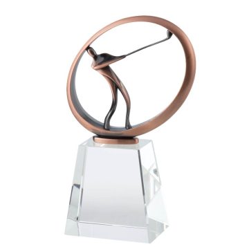 Swatkins Bronze Crystal Golf Swing Award