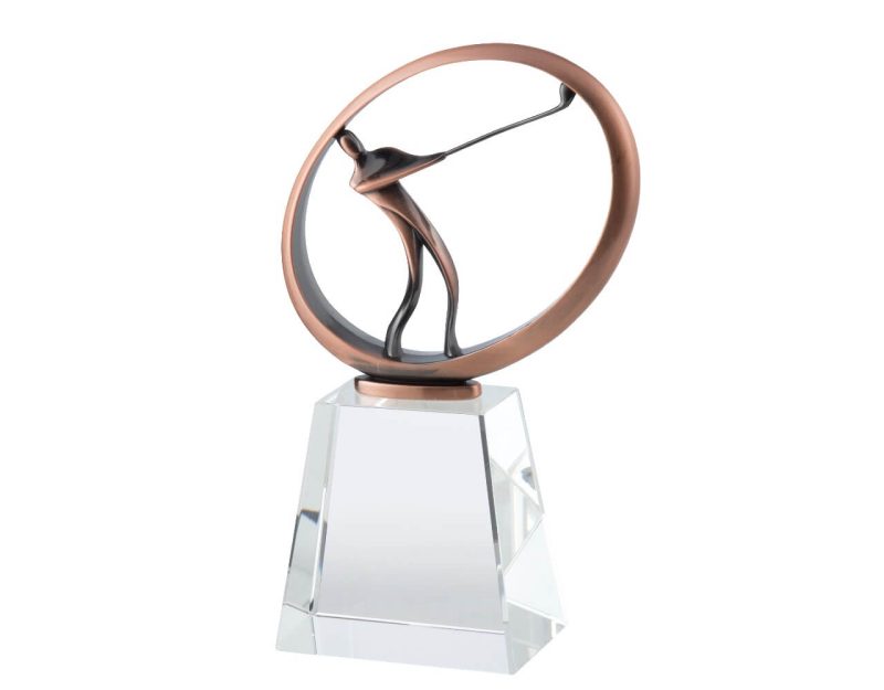 Swatkins Bronze Crystal Golf Swing Award