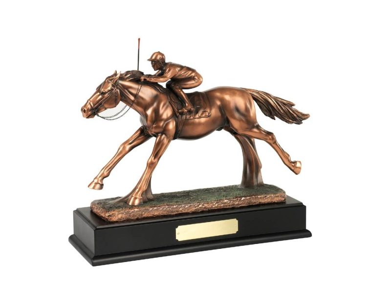 Swatkins Bronze Plated Horse & Jockey Award