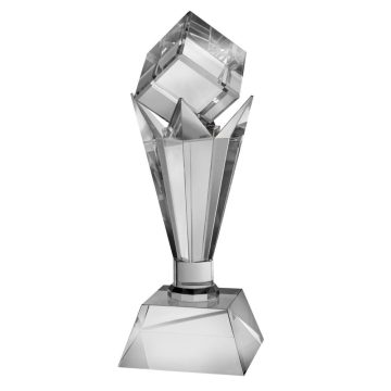 Swatkins Cube Topped Crystal Award