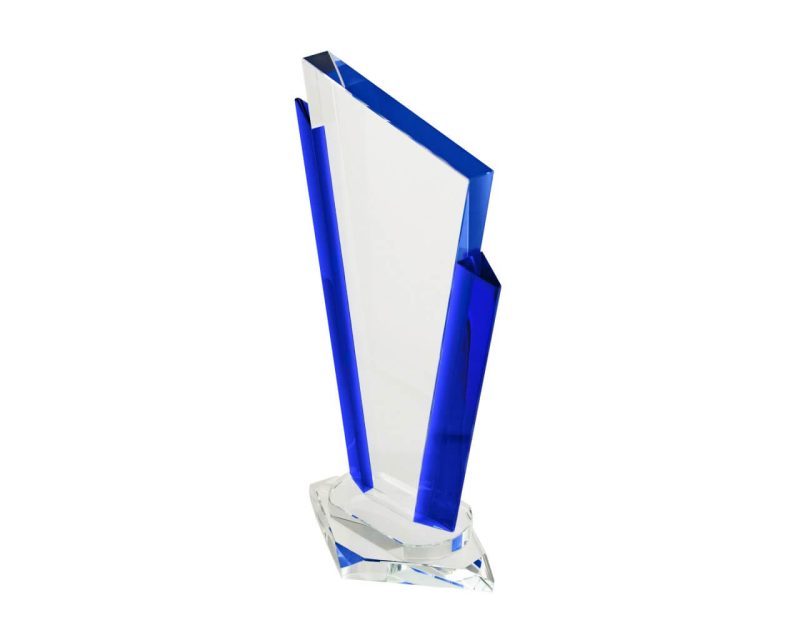 Swatkins Pelagic Clear & Blue Crystal Award