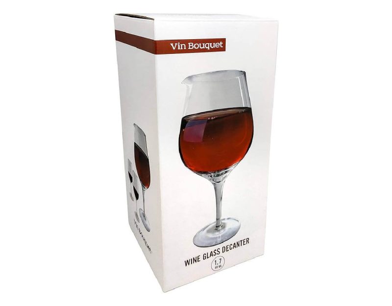 Vin Bouquet Wine Glass Shaped Decanter