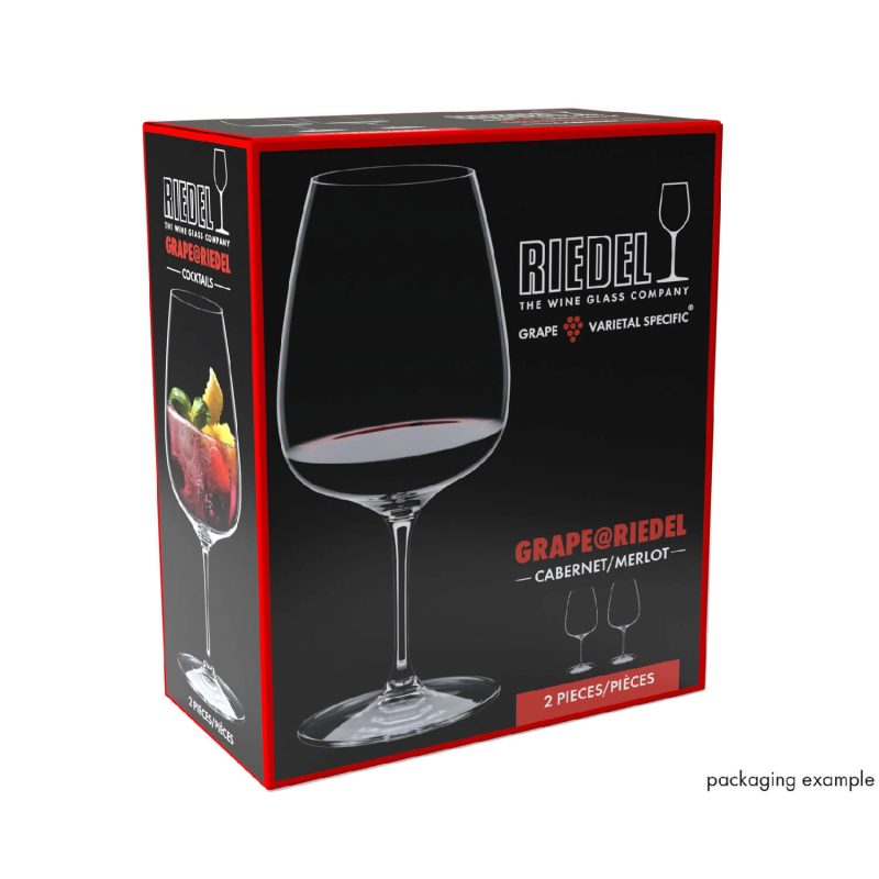 Riedel Grape Cabernet/Merlot/Cocktail (Pair)