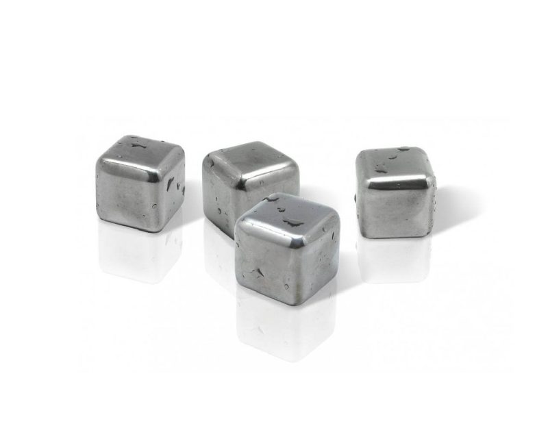 Vin Bouquet Metal Ice Cubes Set of 4