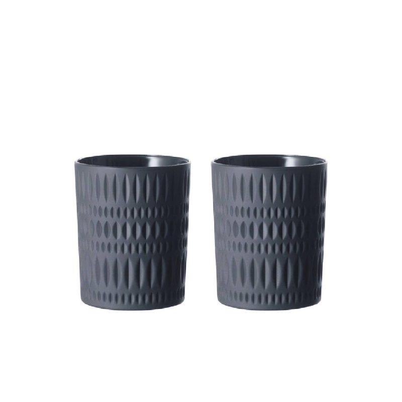 Nachtmann Ethno Tumbler Black (Pair)