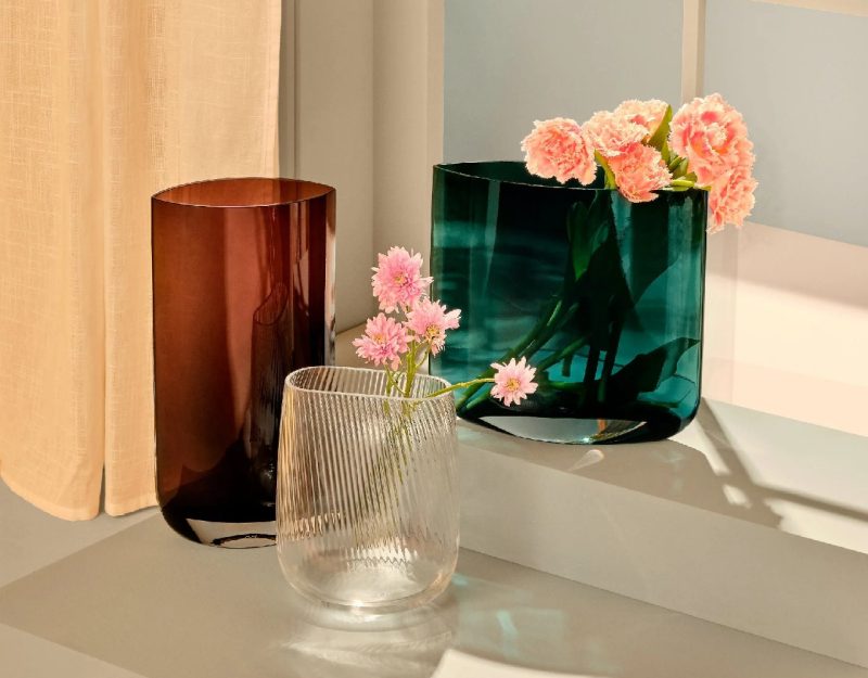 Nude Blade Vase Clear (30cm)