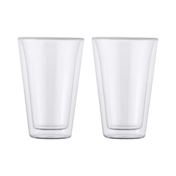 Maxwell & Williams Blend Double Wall Conical Cup 400ML Set of 2 Gift Boxed