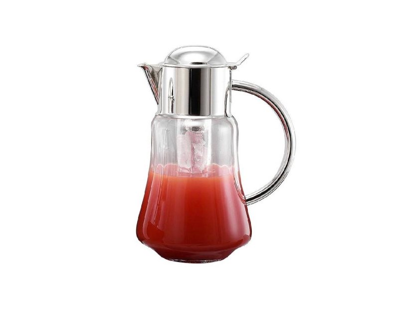 Zanetto Cold Drinks Pitcher 'Angie' Silver Plated