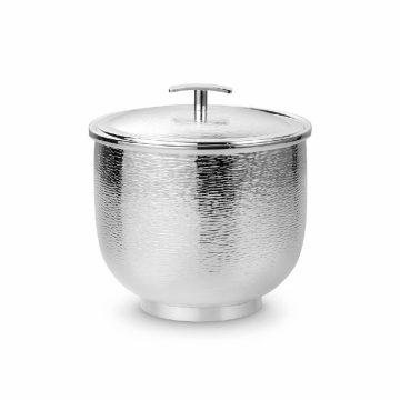 Zanetto Thermic Ice-Bucket 'Aquarius' Silver Plated