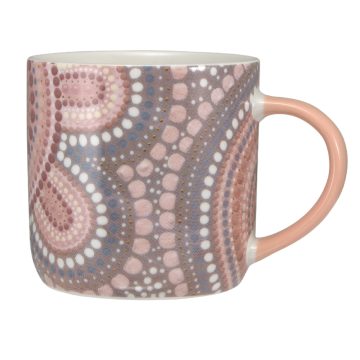 Maxwell & Williams Lou Martin Uplift Mug 480ML Coral