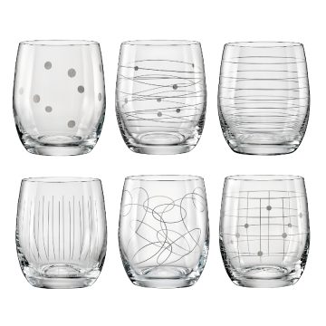 Bohemia Crystal Elements Of Tumbler 300ml (Set of 6)