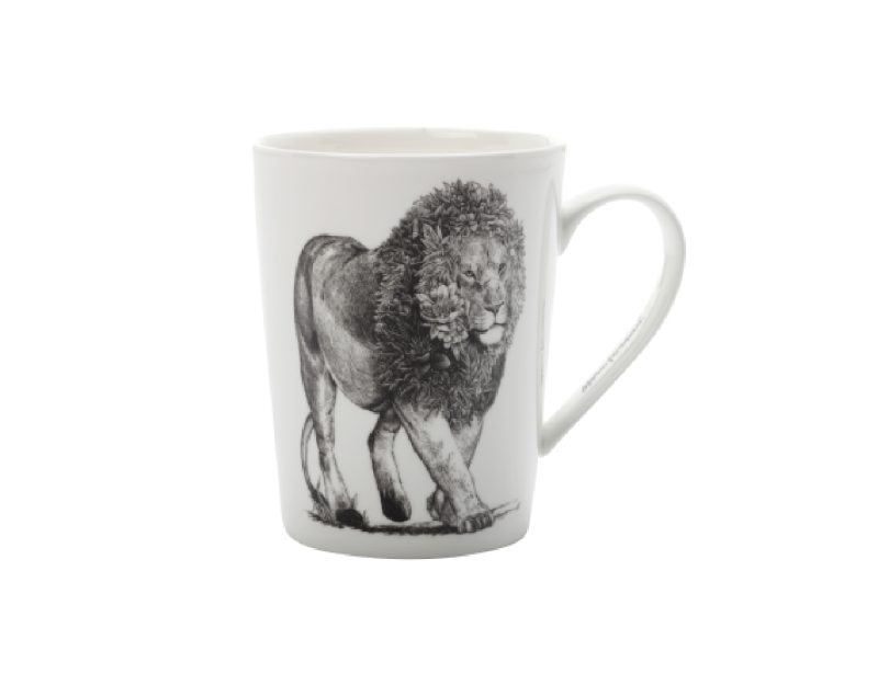 Maxwell & Williams Marini Ferlazzo Mug 450ML Tall African Lion Gift Boxed