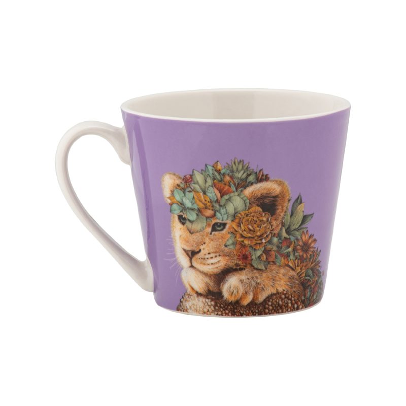 Maxwell & Williams Marini Ferlazzo Wild Planet Mug 370ML Lion Gift Boxed