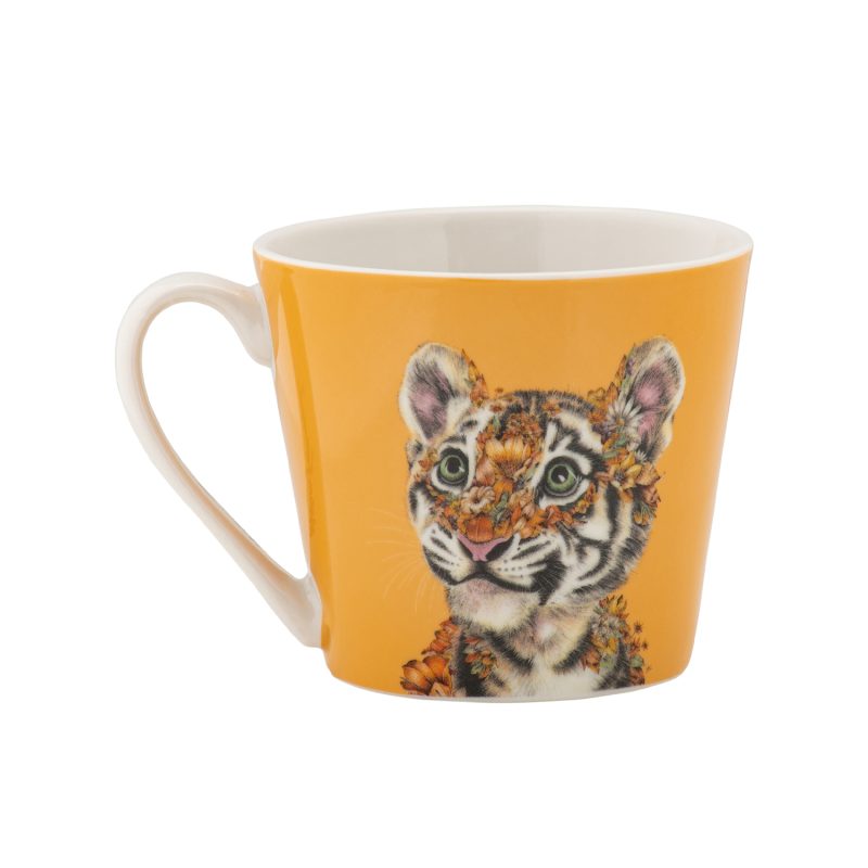 Maxwell & Williams Marini Ferlazzo Wild Planet Mug 370ML Tiger Gift Boxed