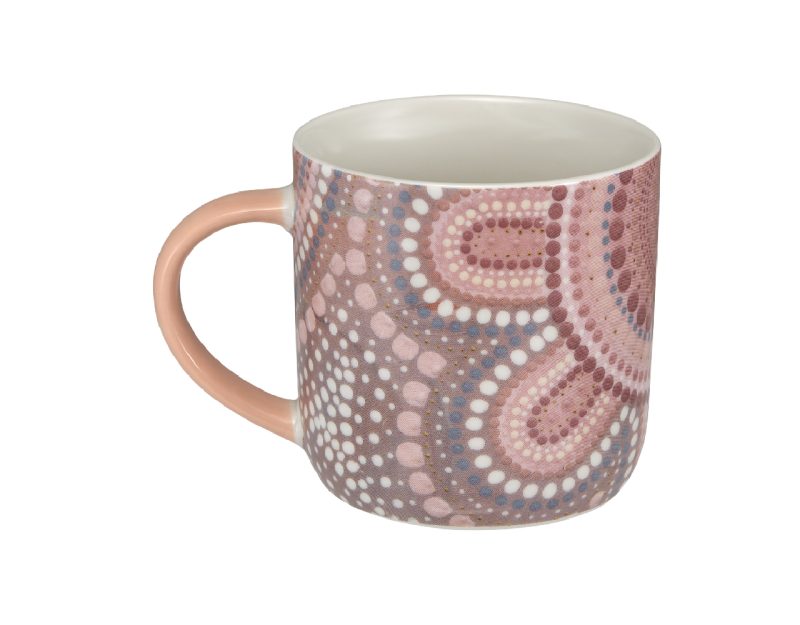 Maxwell & Williams Lou Martin Uplift Mug 480ML Coral