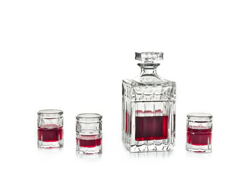 Bohemia Paul Liqueur Set (1 Decanter + 6 Tumblers)