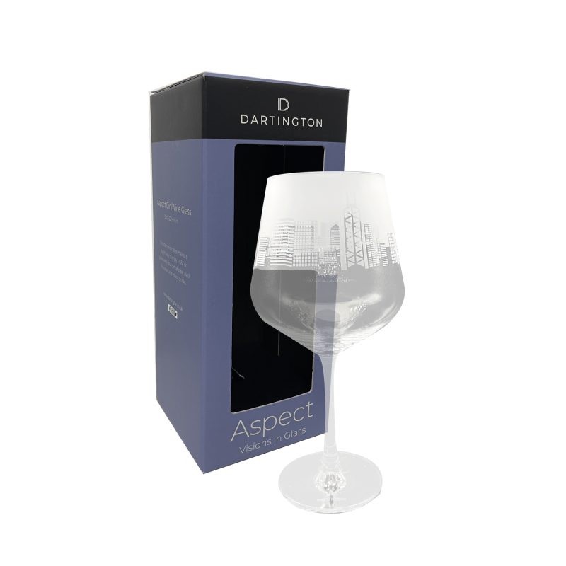 Dartington Aspect Copa/Wine Hong Kong Skyline (Single)