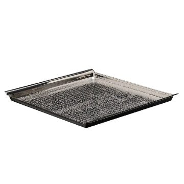 Zanetto Square Tray 'Vancouver' Silver Plated