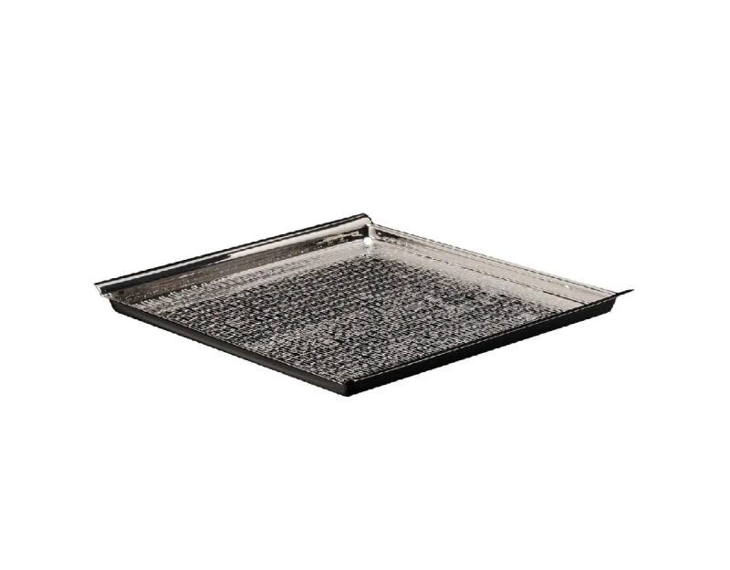 Zanetto Square Tray 'Vancouver' Silver Plated