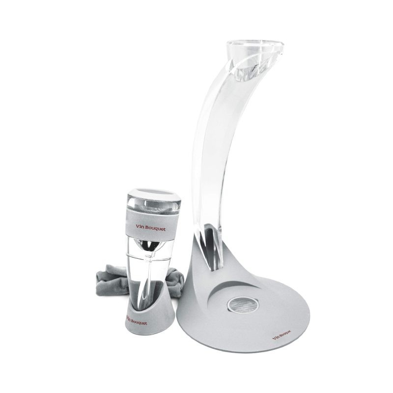 Vin Bouquet Aerator And Stand Set