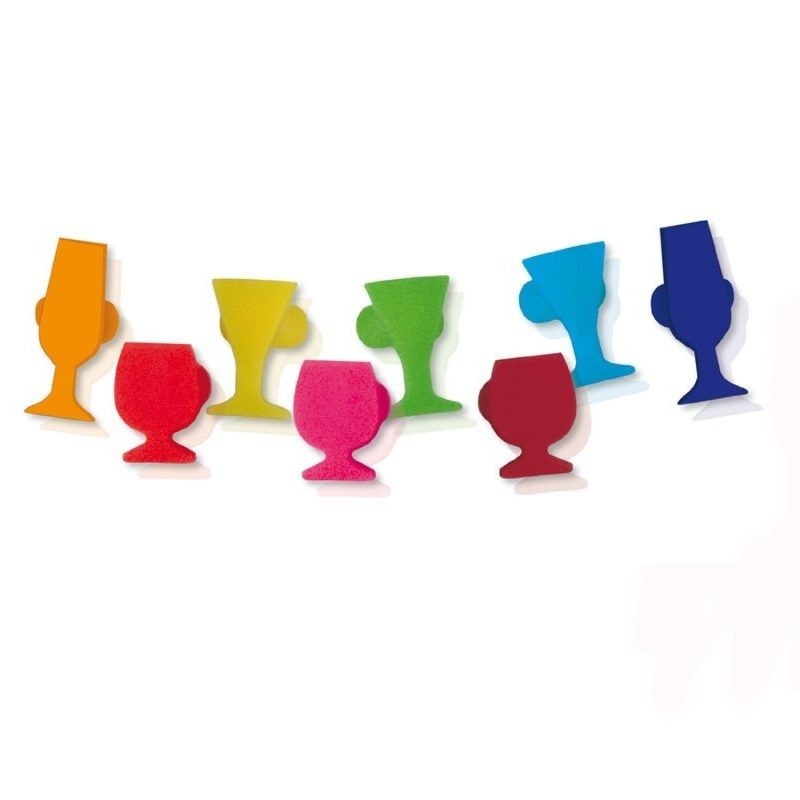 Vin Bouquet Glass Markers Cheers 8 pcs