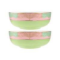 Maxwell & Williams Wicked Pink Goes Good With Green Bowl 12.5x5cm Elphaba Gift Boxed (Set of 2)